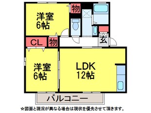 ﾄﾞﾘｰﾑﾊｲﾂⅢの物件間取画像